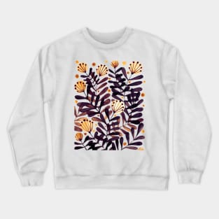 Flowers and foliage - late autumn Crewneck Sweatshirt